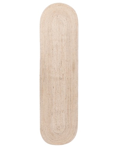 Teppich jute beige 80x300 - teppich, cm