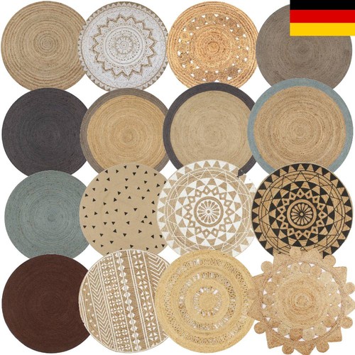 Runder teppich ethno - boho, bunt