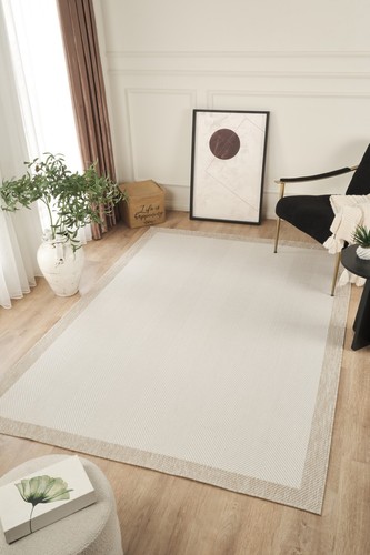 Sisalux 3084 beige creme - creme, sisal