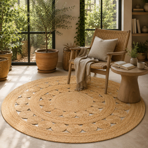 Naturfaser handgefertigt jute - handgefertigt,