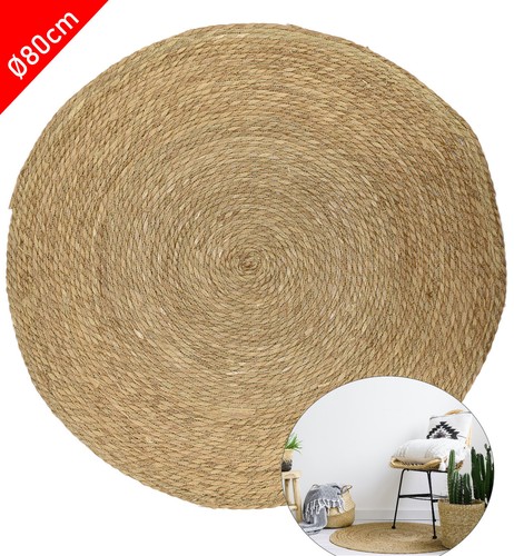 Teppich jute rund cm - jute,