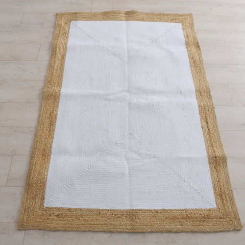 Bodenteppich jute baumwolle - bodenteppich, jute/baumwolle
