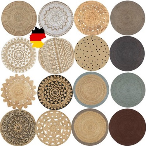 Runder teppich ethno - ethno, bunt